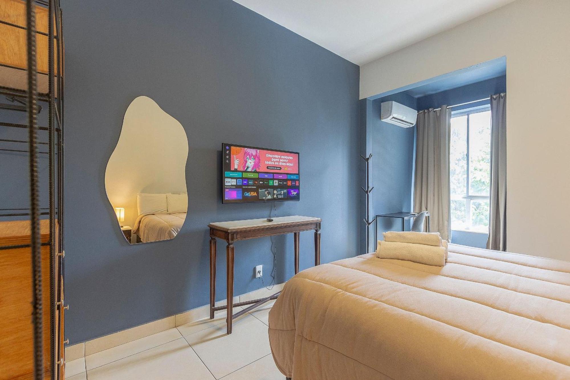 3Qts Conforto: 100M Praia Copacabana-Ipanema 里约热内卢 外观 照片