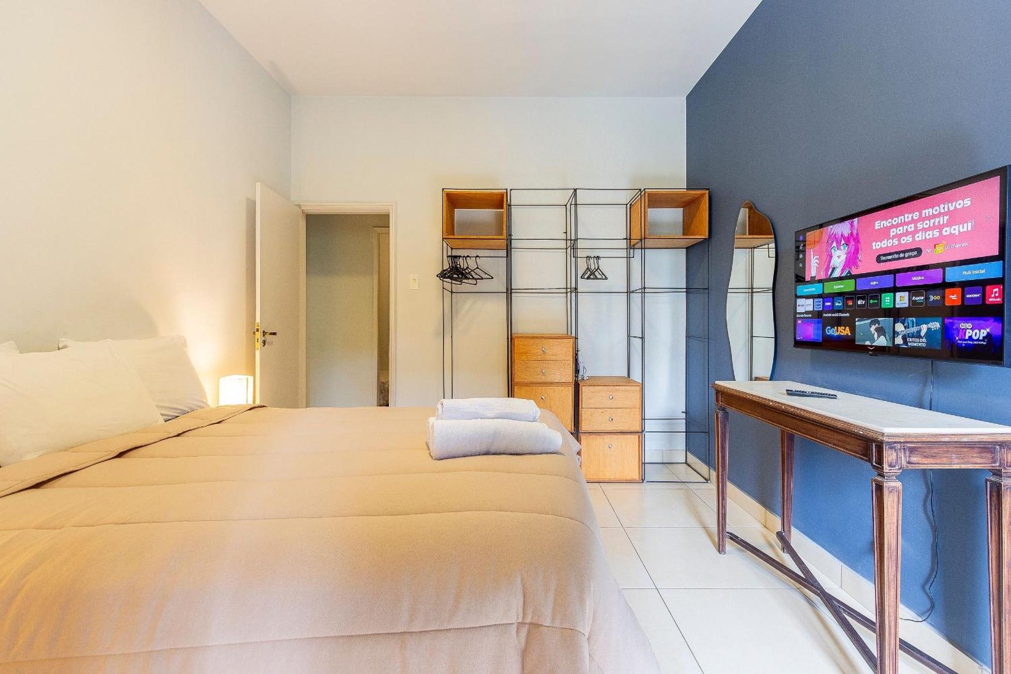3Qts Conforto: 100M Praia Copacabana-Ipanema 里约热内卢 外观 照片